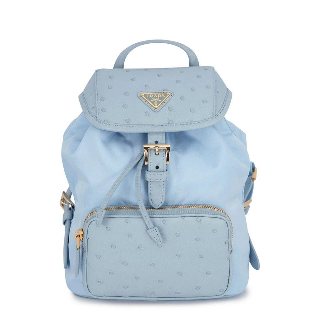 Prada Backpack Re Ostrich Bag